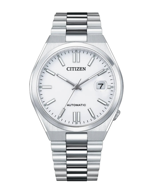 Citizen Tsuyosa White Dial Stainless Steel Automatic NJ0150-81A Men's Watch