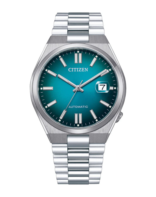 Citizen Tsuyosa Stainless Steel Turquoise Dial Automatic NJ0151-88X Men's Watch